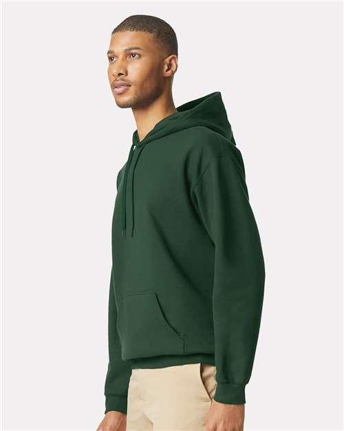 Gildan SF500 Unisex Softstyle® Midweight Hooded Sweatshirt Cotton Cotton-Poly Blend Fleece Hooded Insulated Jersey Midweight Moisture-Wicking Outerwear Pocket Polyester Regular Fit Spandex Sport / Athletic Super Heavyweight Sweatshirts & Fleece Tear-Away Label Tops Womens Womens Tops