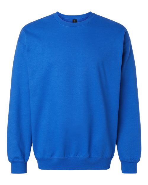 Gildan SF000, Unisex Softstyle Midweight Crewneck Sweatshirt, Royal