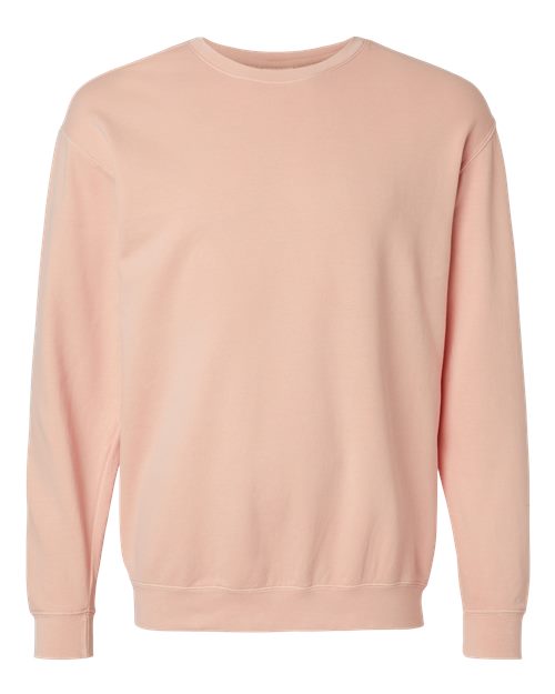 Comfort Colors 1466, Unisex Garment-dyed Lightweight Crewneck Sweatshirt, Peachy