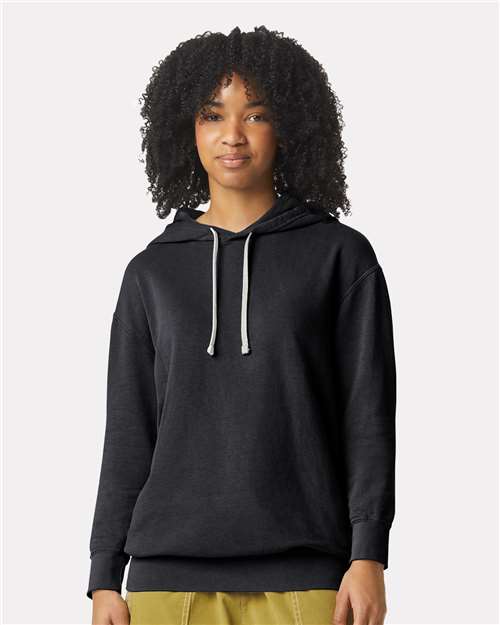 Unisex Garment-Dyed Lightweight Fleece Hooded Sweatshirt - - 11676 - Toronto Screen Printing- Color