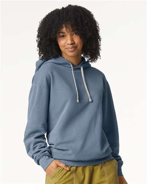 Unisex Garment-Dyed Lightweight Fleece Hooded Sweatshirt - - 11676 - Toronto Screen Printing- Color
