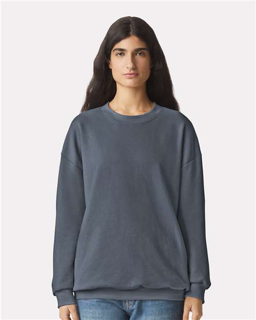 American Apparel RF496, Unisex Reflex Fleece Crewneck Sweatshirt, Asphalt