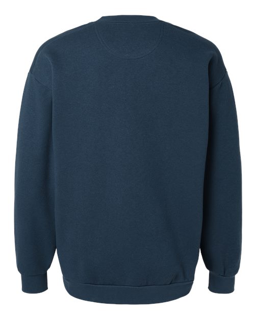 American Apparel RF496, Unisex Reflex Fleece Crewneck Sweatshirt, Sea Blue