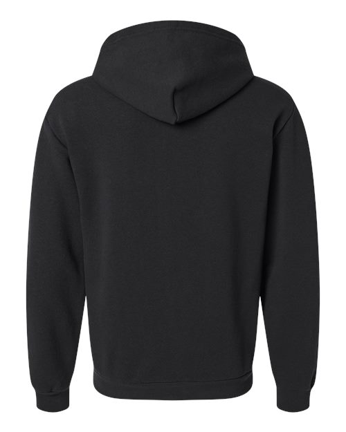 American Apparel RF497, Unisex Reflex Fleece Full-zip Hoodie Sweatshirt, Black
