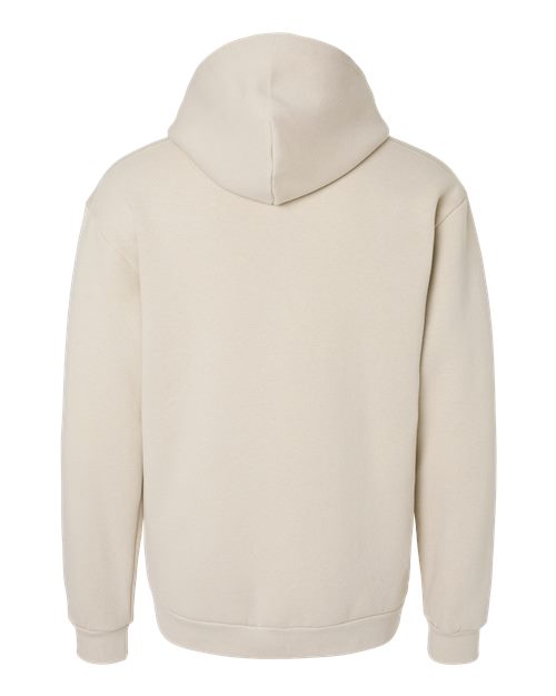 American Apparel RF497, Unisex Reflex Fleece Full-zip Hoodie Sweatshirt, Bone
