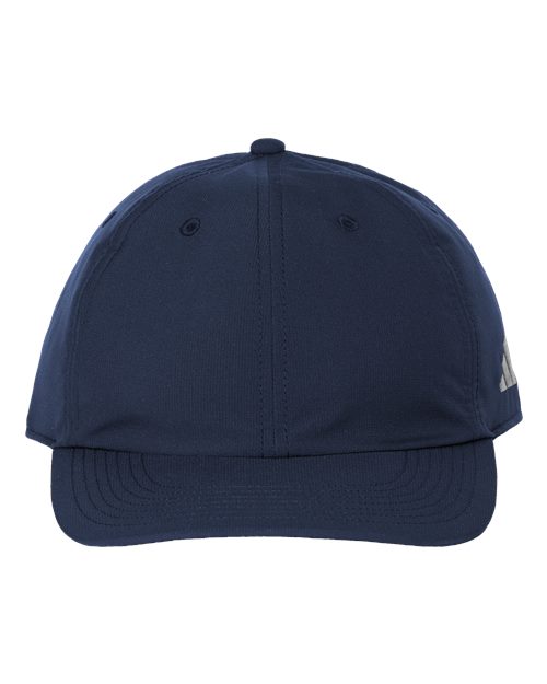 Sustainable Performance Max Cap - - 11702 Collegiate Navy Adjustable 09353 A600SC Adidas Adjustable Fall Style Guide 2024 CA Fitness and Wellness Hats Headwear Hook and Loop Mens & Unisex Mid Profiles Moisture-Management Performance Polyester Polyester - 100% Pre-Curved Visor Premium Fashion Recycled S&S Exclusive Brands Six-Panel Snapback Structured Sun/UV Protection Sustainable Materials Sustainable Styles Visible Logos