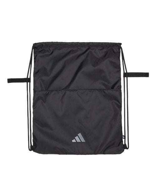 Sustainable Gym Sack - - 11703 Black One Size 09453 A678SC Accessories Adidas Adjustable Back-to-School Ready Bags Bags Drawstring Fall Style Guide 2024 CA Fitness and Wellness Mens & Unisex Pockets Polyester Polyester - 100% Premium Fashion Recycled S&S Exclusive Brands Sustainable Materials Sustainable Styles Visible Logos