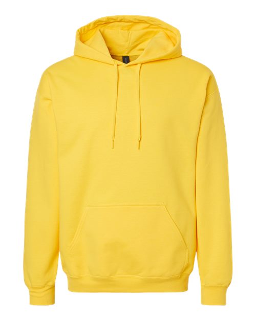 Gildan SF500 Unisex Softstyle® Midweight Hooded Sweatshirt Cotton Cotton-Poly Blend Fleece Hooded Insulated Jersey Midweight Moisture-Wicking Outerwear Pocket Polyester Regular Fit Spandex Sport / Athletic Super Heavyweight Sweatshirts & Fleece Tear-Away Label Tops Womens Womens Tops
