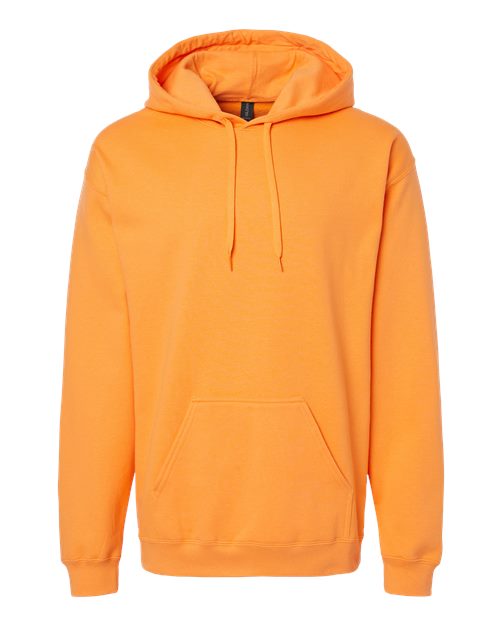 Gildan SF500 Unisex Softstyle® Midweight Hooded Sweatshirt Cotton Cotton-Poly Blend Fleece Hooded Insulated Jersey Midweight Moisture-Wicking Outerwear Pocket Polyester Regular Fit Spandex Sport / Athletic Super Heavyweight Sweatshirts & Fleece Tear-Away Label Tops Womens Womens Tops
