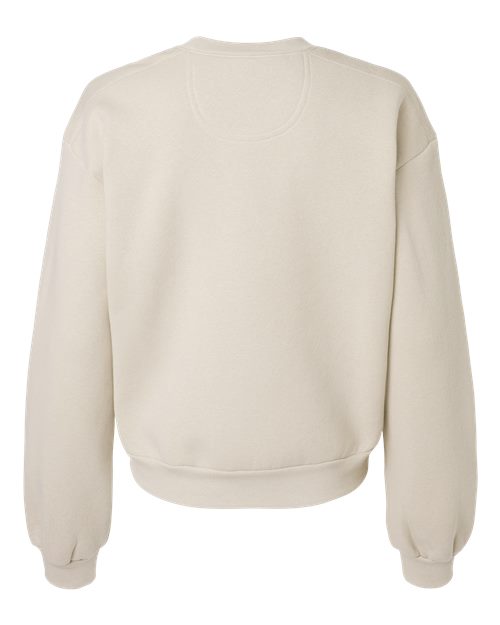 American Apparel RF494, Women's Reflex Fleece Crewneck Sweatshirt, Bone
