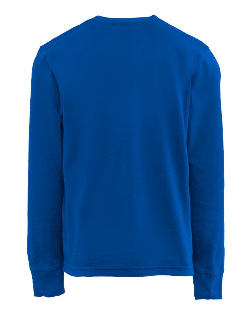 Next Level 3311, Youth Cotton Long Sleeve Tee, Royal
