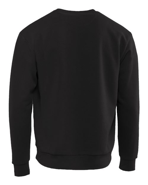 Next Level 9003, Unisex Santa Barbara Crewneck Sweatshirt, Black