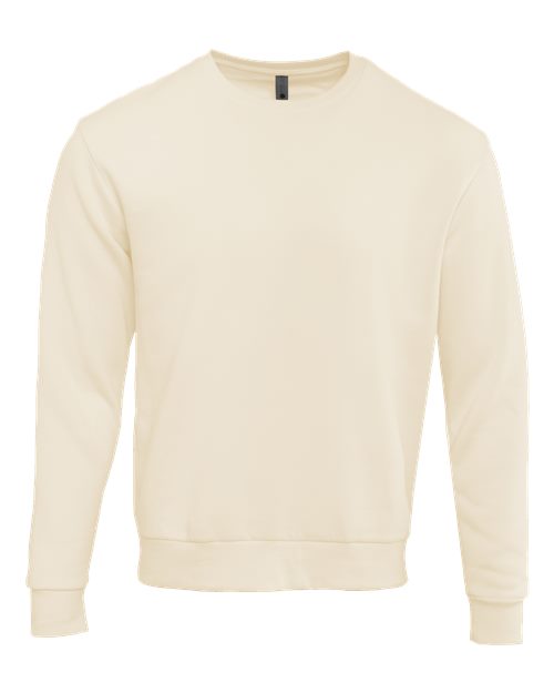 Next Level 9003, Unisex Santa Barbara Crewneck Sweatshirt, Natural