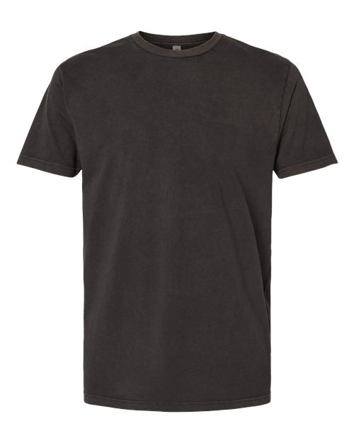 Next Level 3600SW, Unisex Soft Washed Tee, Washed Graphite Black