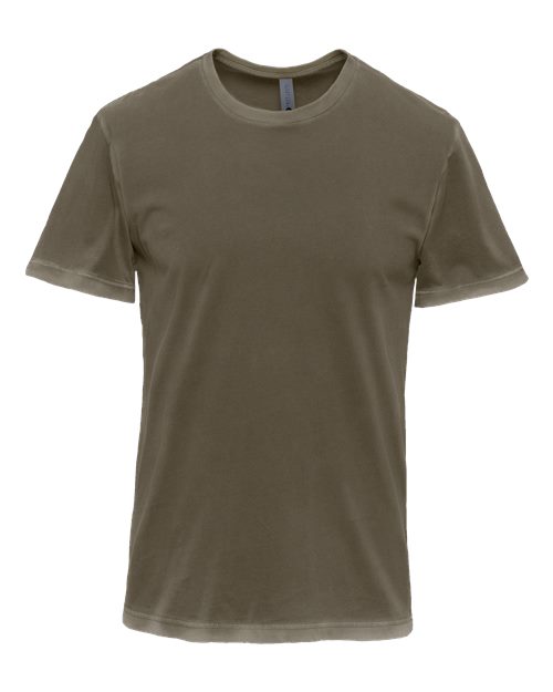 Next Level 3600SW, Unisex Soft Washed Tee, Washed Military Green