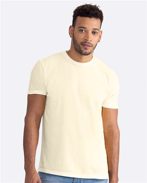 Next Level 3600SW, Unisex Soft Washed Tee, Washed Natural