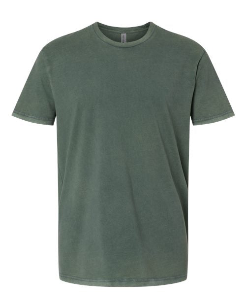Next Level 3600SW, Unisex Soft Washed Tee, Washed Royal Pine