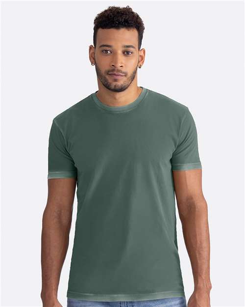 Next Level 3600SW, Unisex Soft Washed Tee, Washed Royal Pine