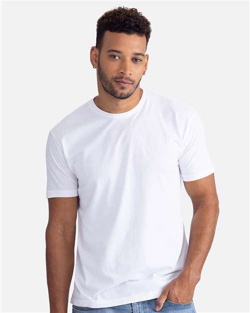 Next Level 3600SW, Unisex Soft Washed Tee, Washed White