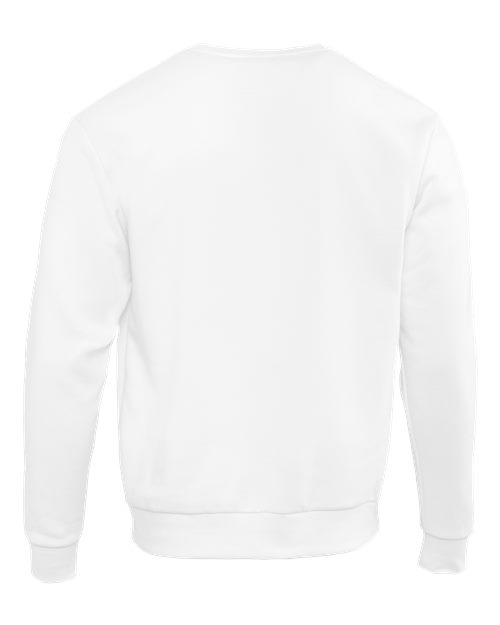 Next Level 9003, Unisex Santa Barbara Crewneck Sweatshirt, White