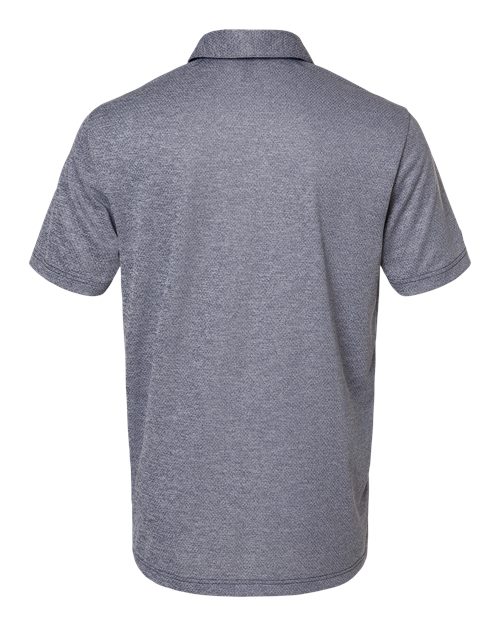 Adidas A591, Men's Space Dyed Polo, Collegiate Navy Melange