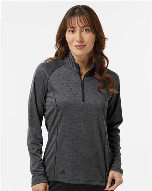 Women's Space Dyed Quarter-Zip Pullover - - 11961 - Toronto Screen Printing- Color