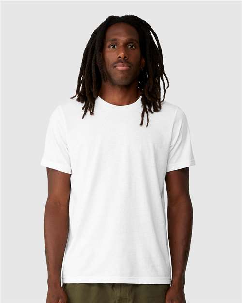 Unisex EcoMax Tee - - 11976 White 06306 3001ECO 4-4.9 oz Back to School 2025 CA BELLA + CANVAS Best Selling Brands Cotton Cotton - Ringspun Eco-Friendly Fashion T-Shirts Mens & Unisex Polyester Premium Fashion Recycled Short Sleeves Side Seams Socially Conscious Manufacturing Sustainable Manufacturing Sustainable Materials Sustainable Styles T-Shirts T-Shirts - Premium Tear Away Tops What's New CA