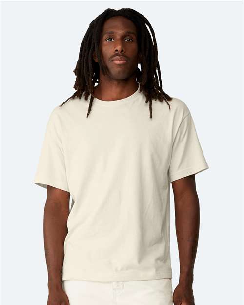 6 oz. Heavyweight Tee - Natural - - 8512