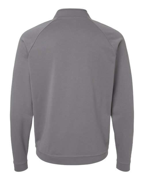 Adidas A598, Men's Club Quarter-zip Pullover, Grey Three