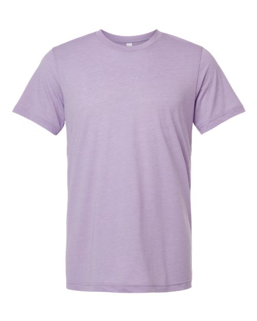 BELLA + CANVAS 3413, Triblend Tee, Dark Lavender Triblend