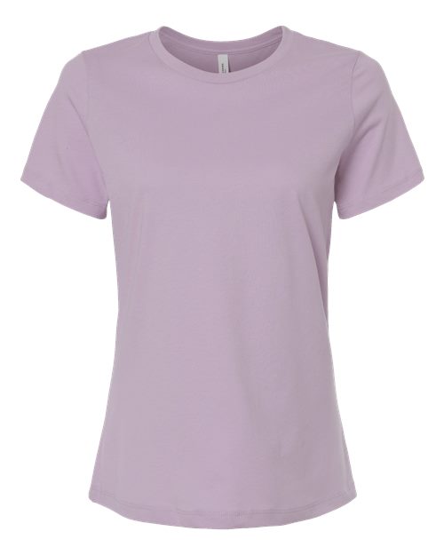 BELLA + CANVAS 6400, Women’s Relaxed Jersey Tee, Light Violet