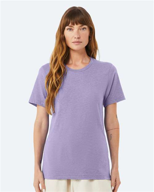 BELLA + CANVAS 3001CVC, Cvc Jersey Tee, Heather Dark Lavender