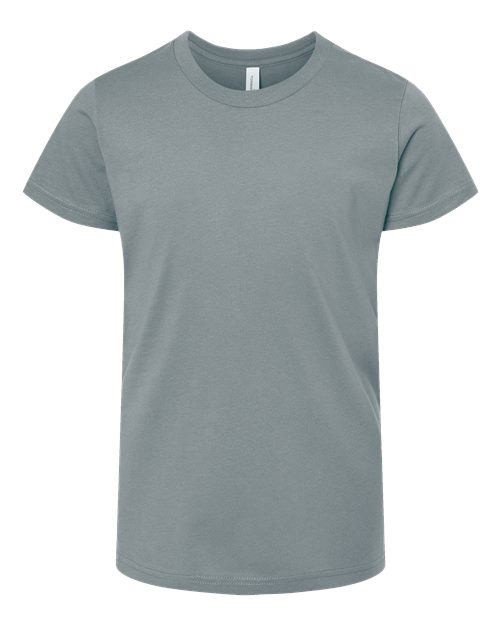 BELLA + CANVAS 3001Y, Youth Jersey Tee, Blue Storm