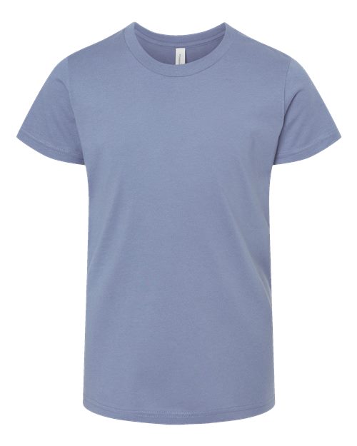 BELLA + CANVAS 3001Y, Youth Jersey Tee, Lavender Blue