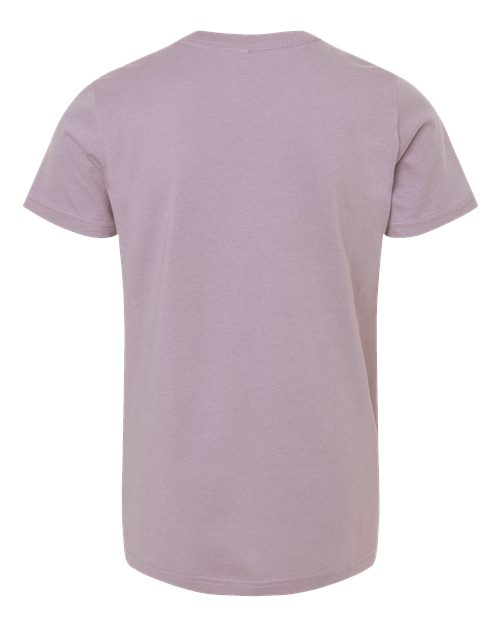 BELLA + CANVAS 3001Y, Youth Jersey Tee, Light Violet