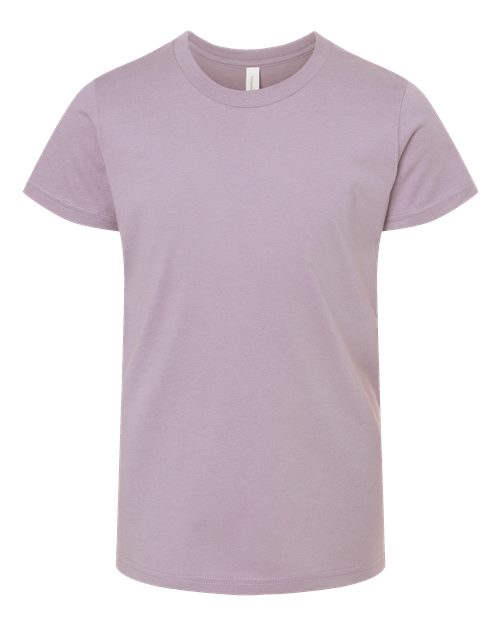 BELLA + CANVAS 3001Y, Youth Jersey Tee, Light Violet