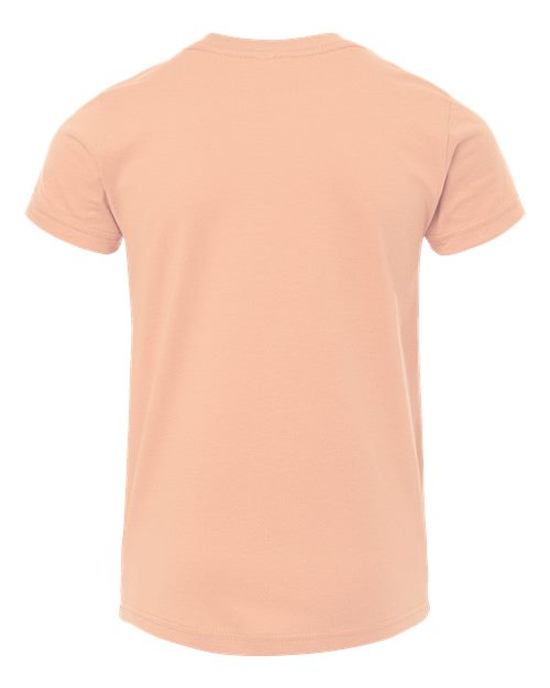 BELLA + CANVAS 3001Y, Youth Jersey Tee, Peach