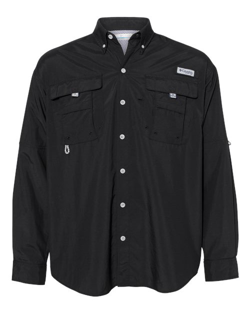 Columbia 212463, Men's Pfg Bahama Ii Shirt, Black