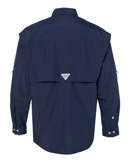 Columbia 212463, Men's Pfg Bahama Ii Shirt, Collegiate Navy