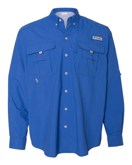 Columbia 212463, Men's Pfg Bahama Ii Shirt, Vivid Blue