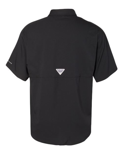 Columbia 212468, Men's Pfg Tamiami Ii Short Sleeve Shirt, Black