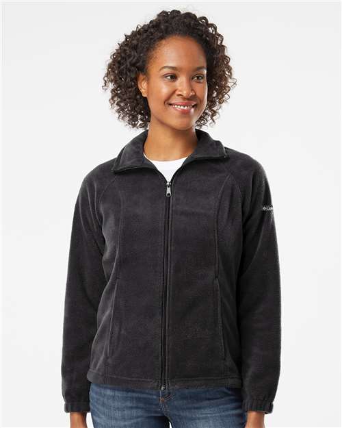 Columbia 212470, Women’s Benton Springs Fleece Full-zip Jacket, Black