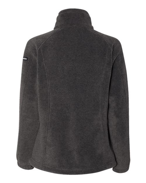 Columbia 212470, Women’s Benton Springs Fleece Full-zip Jacket, Charcoal Heather