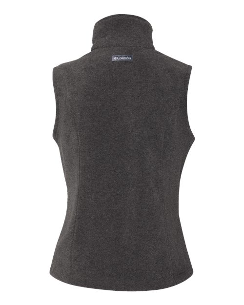Columbia 212471, Women’s Benton Springs Fleece Vest, Charcoal Heather