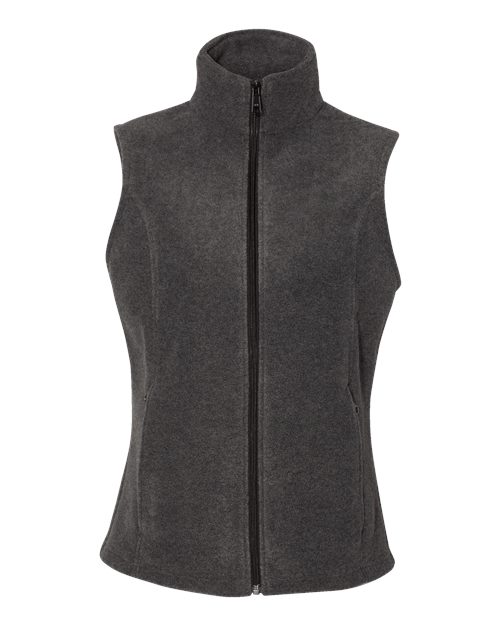 Columbia 212471, Women’s Benton Springs Fleece Vest, Charcoal Heather