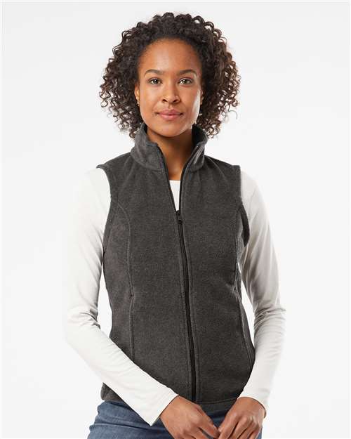 Columbia 212471, Women’s Benton Springs Fleece Vest, Charcoal Heather