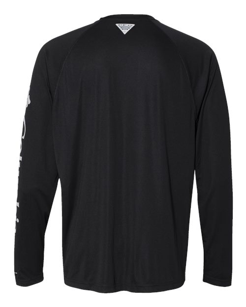 Columbia 212472, Men's Pfg Terminal Tackle Long Sleeve T-shirt, Black/ Cool Grey