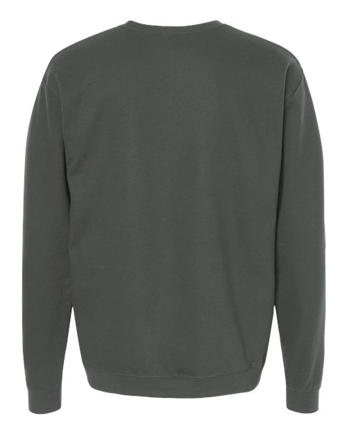 M&O 3340, Unisex Crewneck Fleece, Charcoal