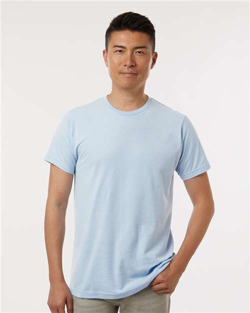 Fine Jersey T-Shirt - Baby Blue - - 9431 Baby Blue 01242 4502 7-7.9 oz Adult Cotton - 100% Cotton - Ringspun Crewneck Fall Style Guide 2024 CA Heavy (Over 6 oz) M&O Mens & Unisex No Visible Logos Short Sleeves T-Shirts T-Shirts - Premium Tops Tubular What's New CA