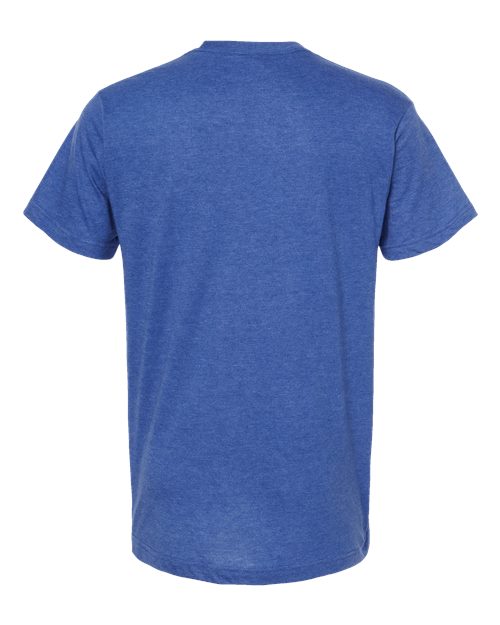M&O 4502, Fine Jersey T-shirt, Heather Royal